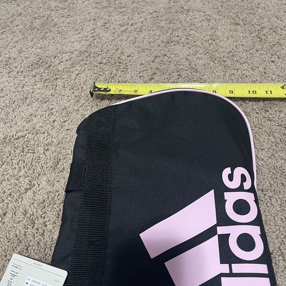 Adidas Duffel Bag Diablo II Small Cyan Magenta Inter Miami Shoulder Strap Zip Up - Picture 5 of 5